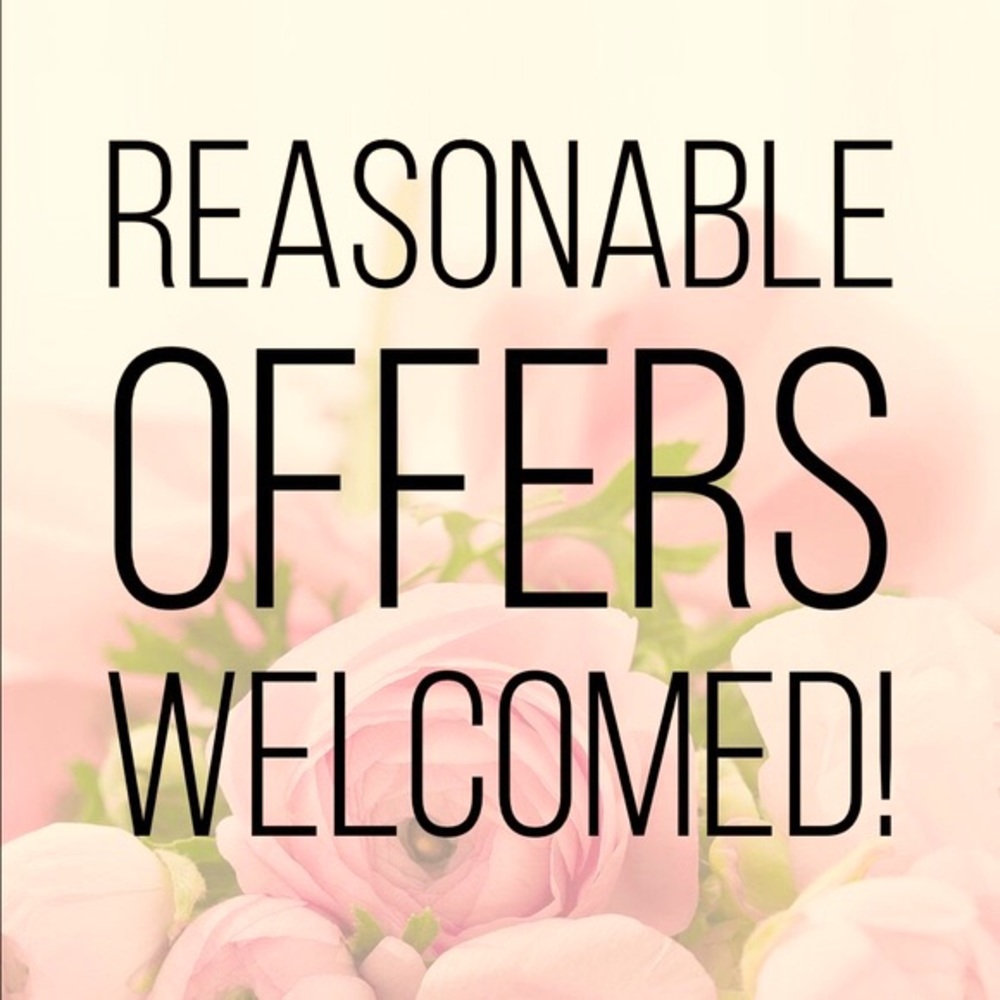 Reasonable offers welcomed and considered.